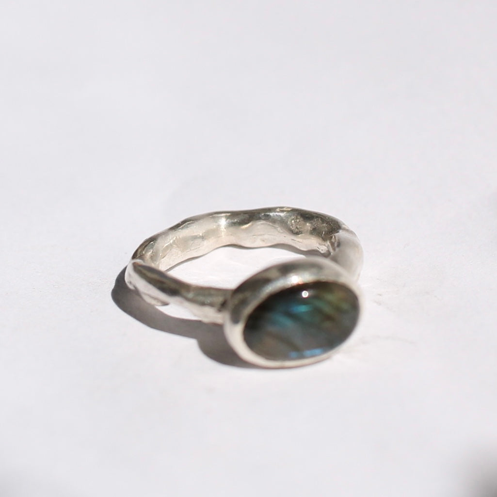 anillo PAR + LABRADOLITA